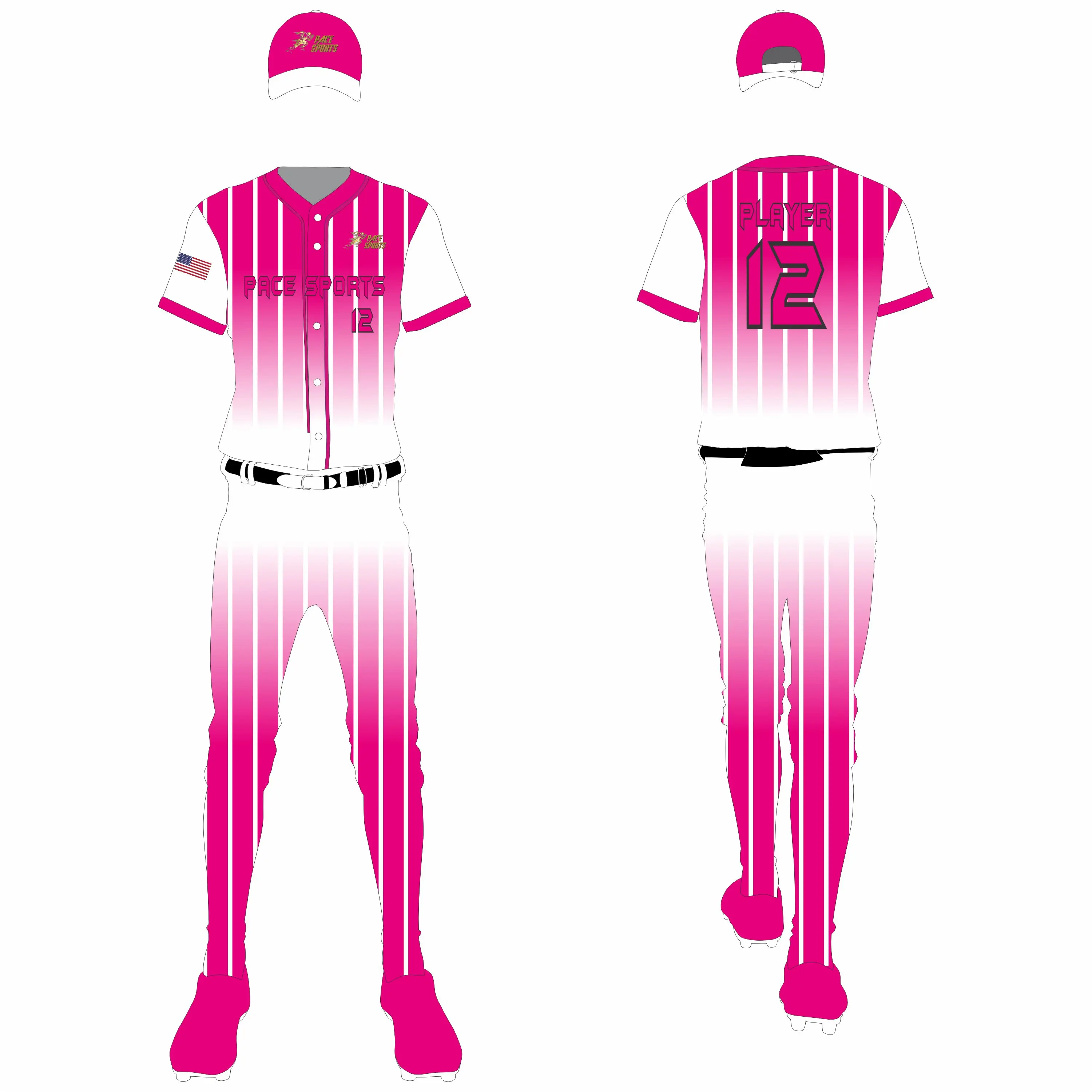 SC Select Baseball Jersey - Pink Design - JayMac Sports Products