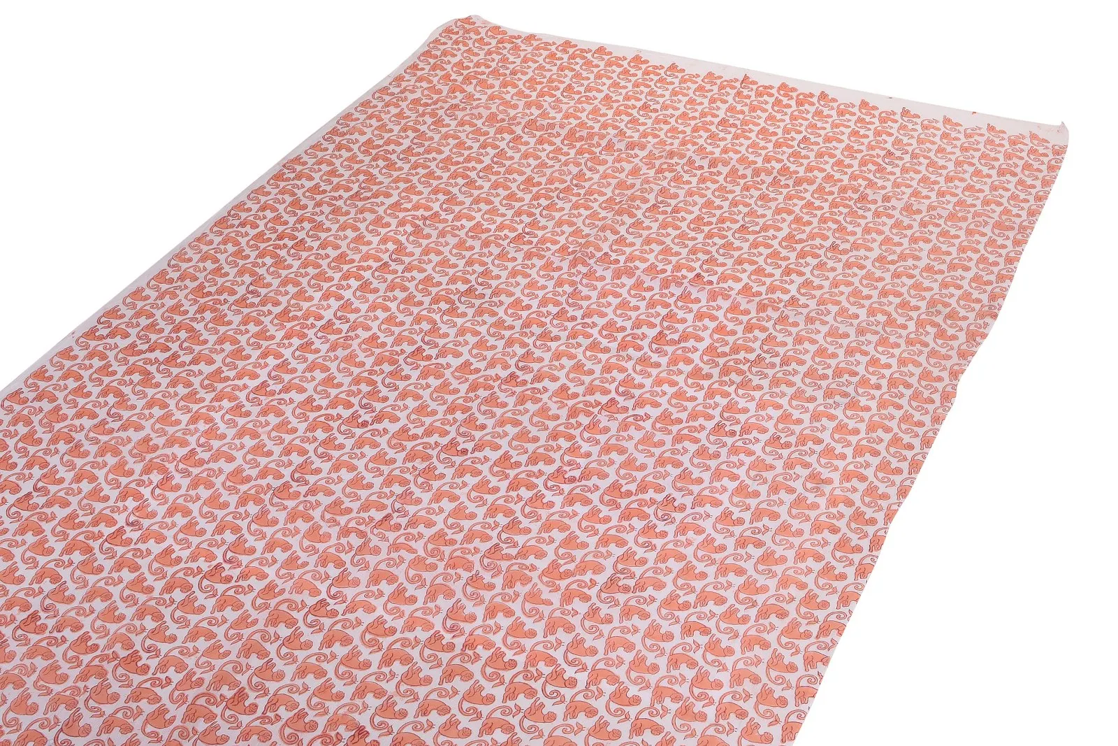 Ткань для шитья с животным принтом, 100% хлопок, материал для бега, детская ткань для изготовления мягкой ткани во дворе, ткань с ручным принтом