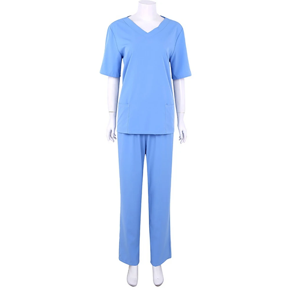 Hot Sale Medical Scrubs Uniforms Women Scrub Nurse Uniform Sets For
