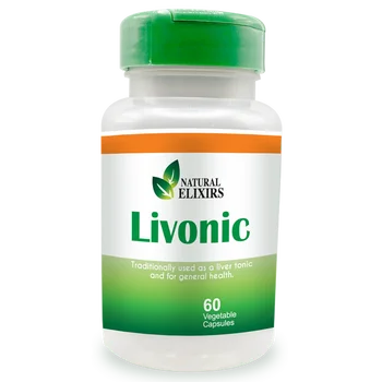Natural Elixirs Livonic Liver Tonic Herbal Supplement