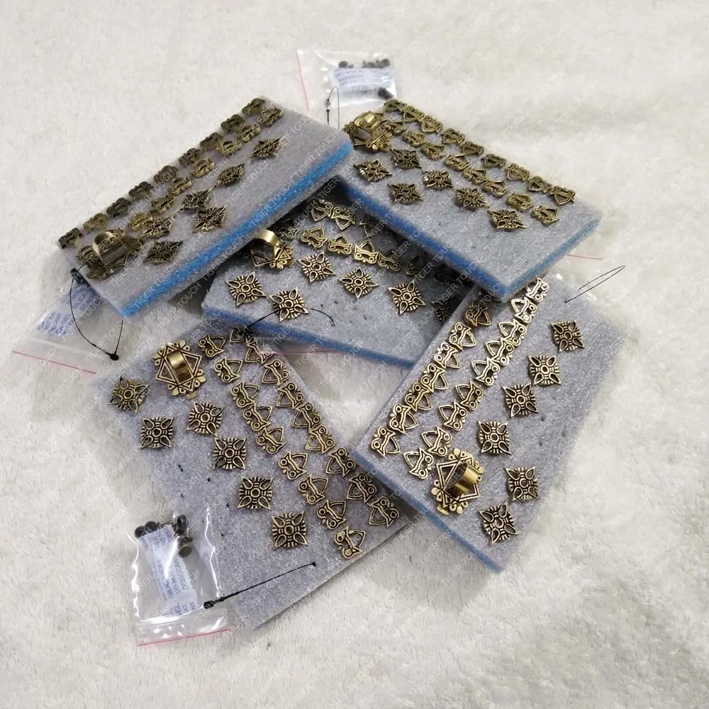 Birka Bag Viking GENUINE LEATHER Pouch with Brass Fittings