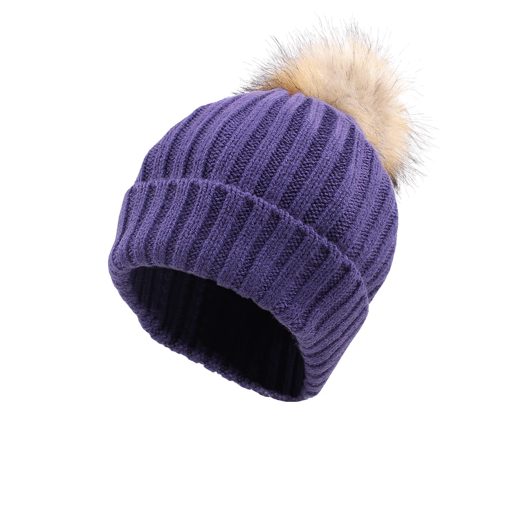 Winter Hat 100% Wool Beanie Hat 