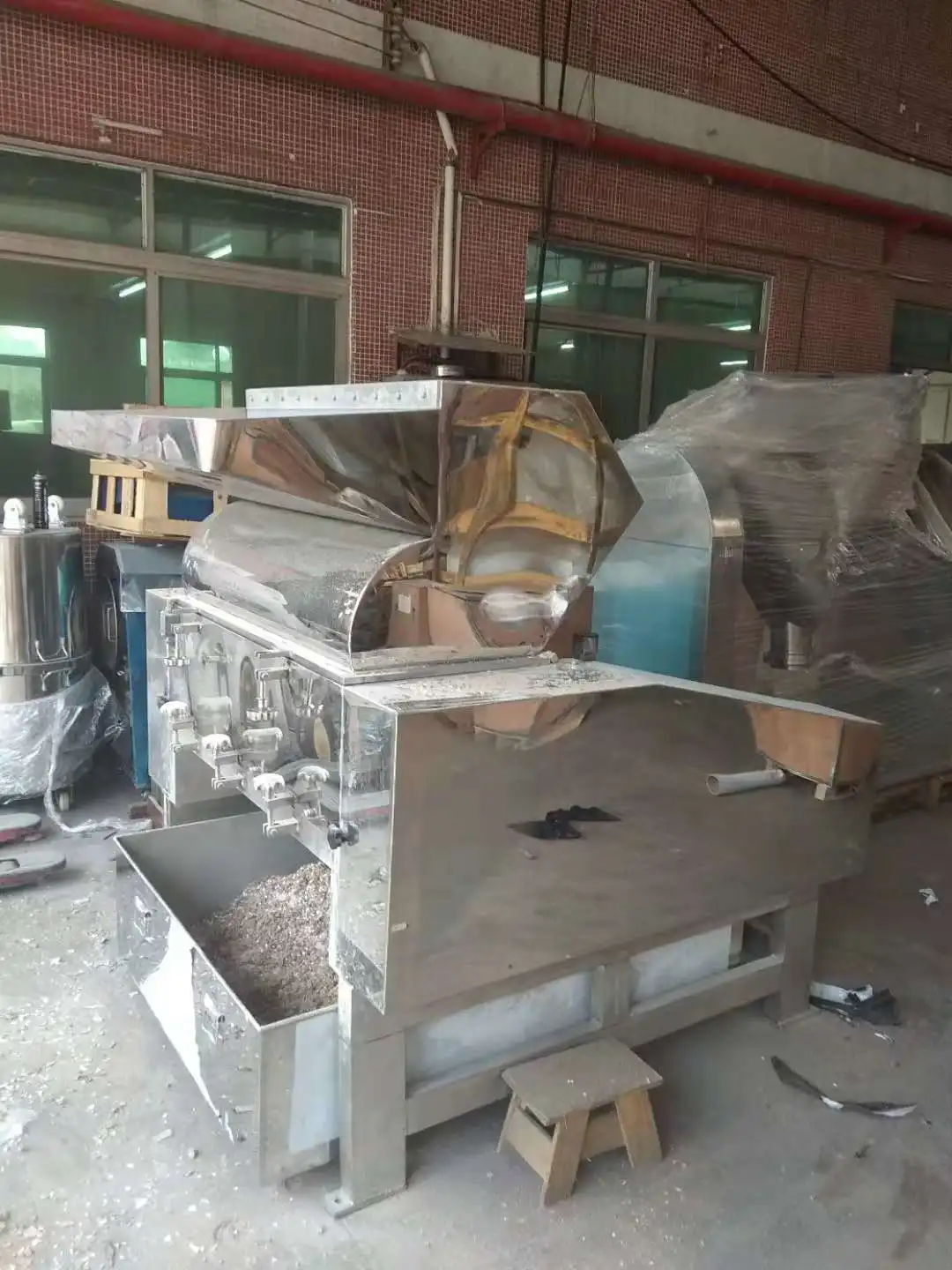 Мини-дробилка из костяного стекла, ледяного пластика, резины, нержавеющей стали, для продажи