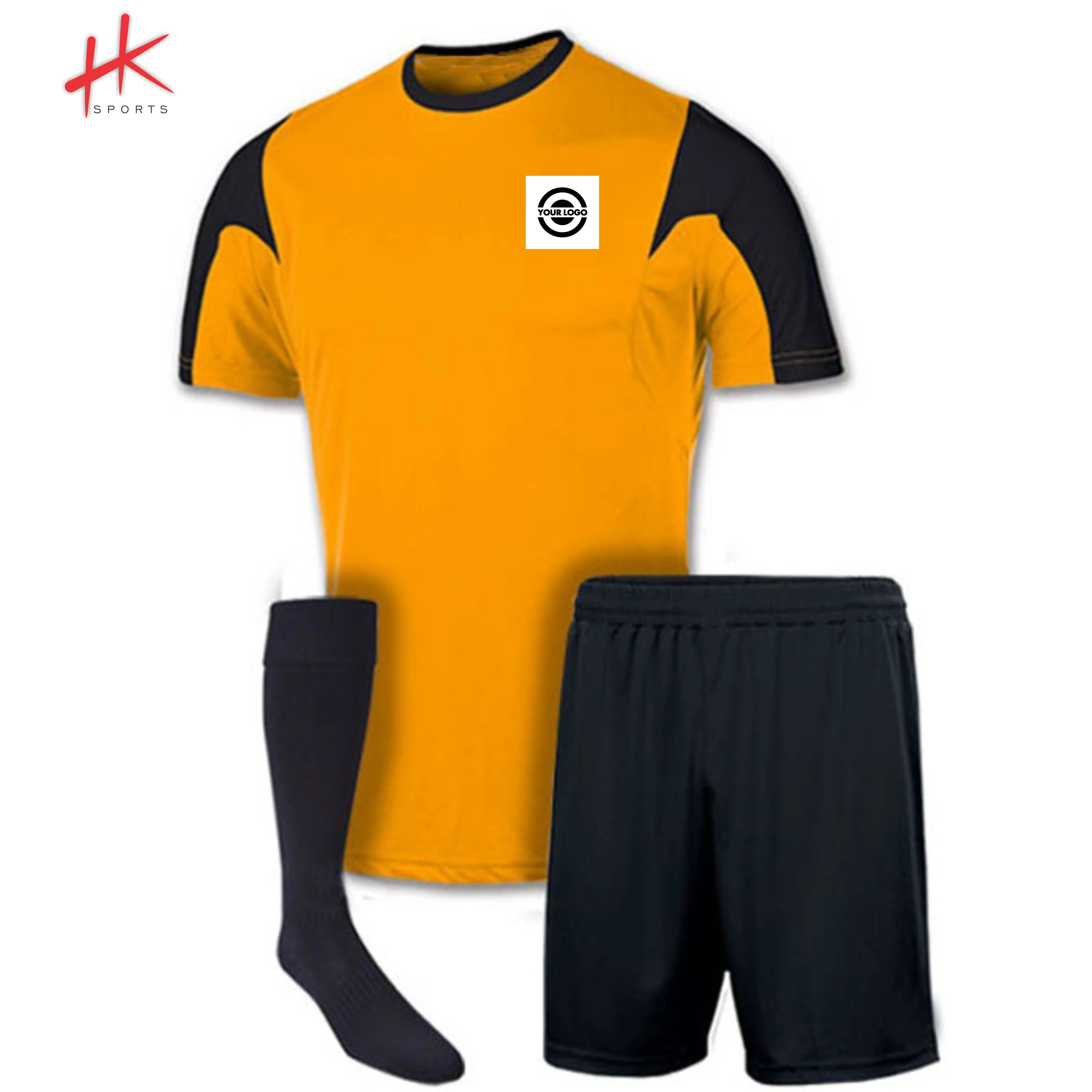 plain orange football jersey