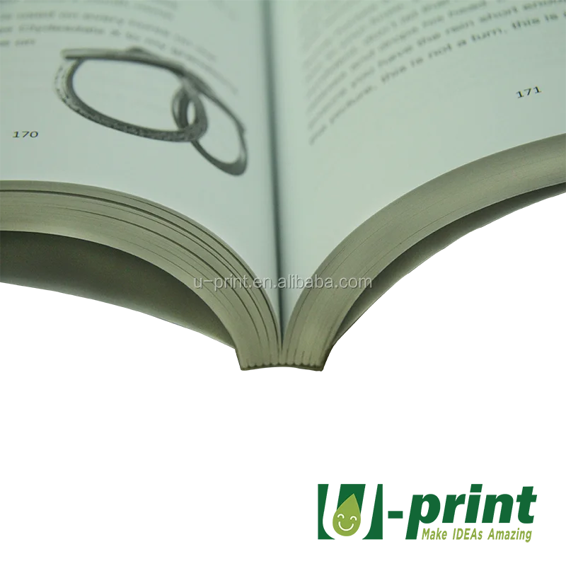 Professional Personalized Book Printing Gloss Lamination Softcover