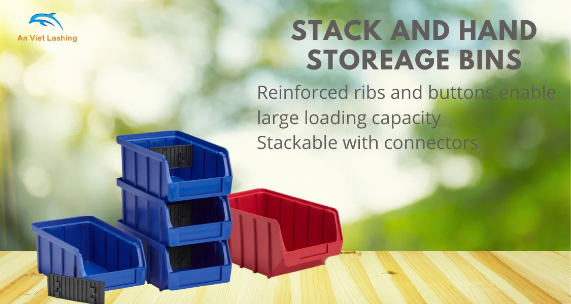 Wholesale Industrial Plastic Shelf Container Bins For Warehouse Use