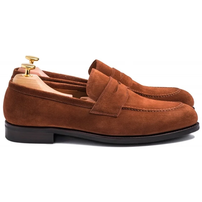 chaussure couleur rouille