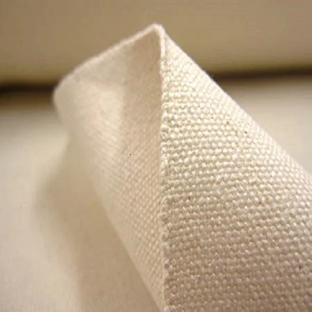 Solid Color 100% Cotton Canvas Fabric For Sofa Textile Bags Curtain Cloth Decorative Tissues Home Textiles Sustainable Reusable