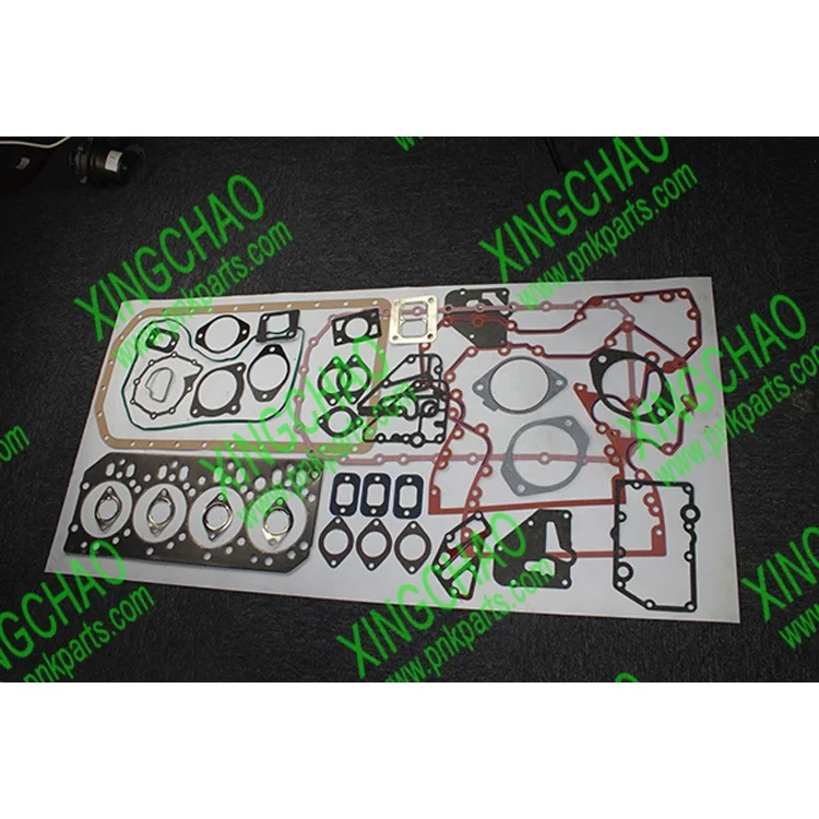 
 Комплект прокладок RE536962, RE501455, RE536968, RE515748, 4 в, для трактора John Deere 4045, 4,5 т/ч, 310J, 310SJ, 410J, 710J  