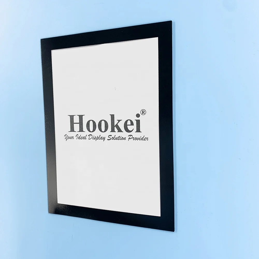 Дешевый самоклеящийся Магнитный сертификат дисплей A3 A4 A5 ПВХ фоторамка черная латунная деревянная настраиваемая