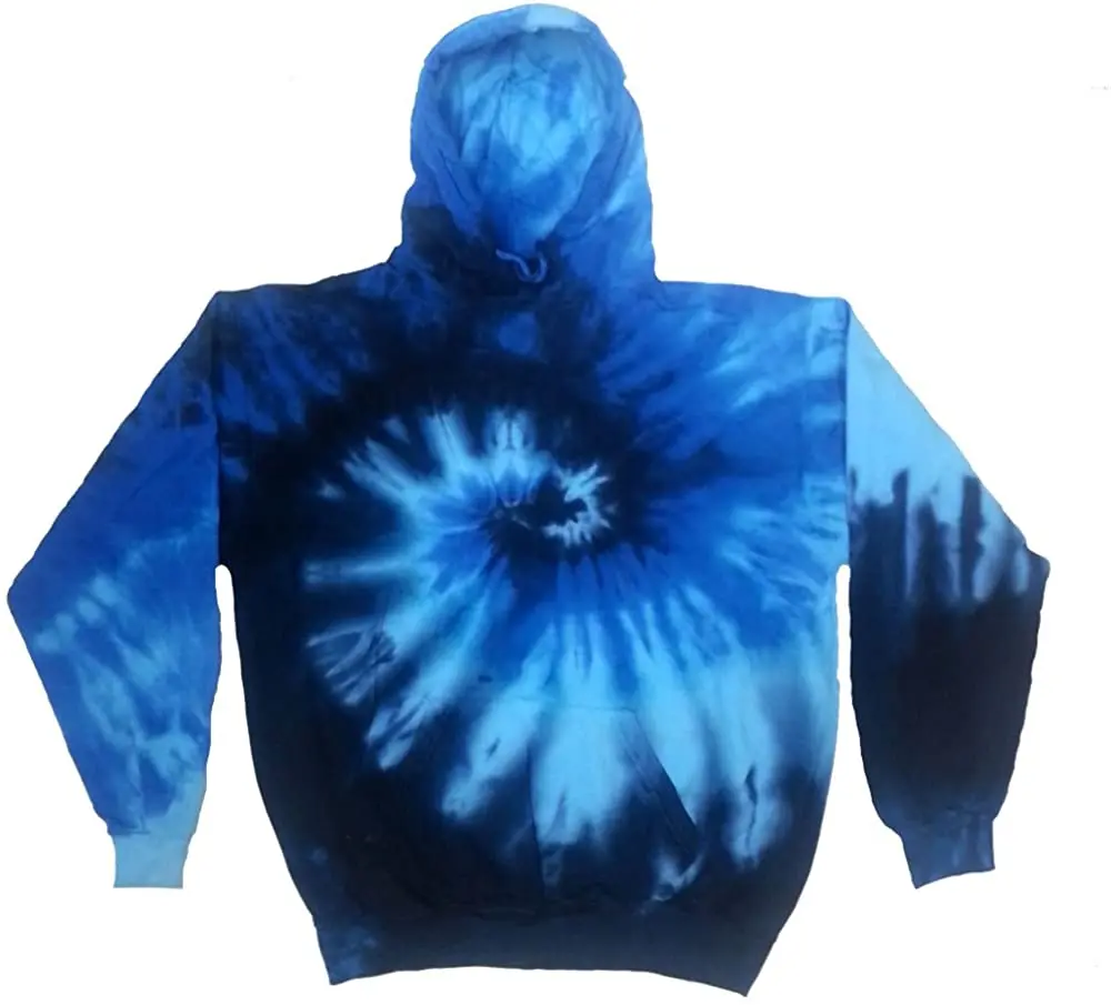 Baby Blue Tie Dye Hoodie | escapeauthority.com