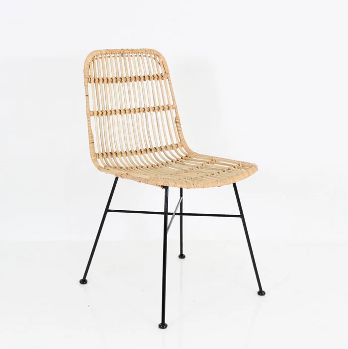 natural wicker loren chair