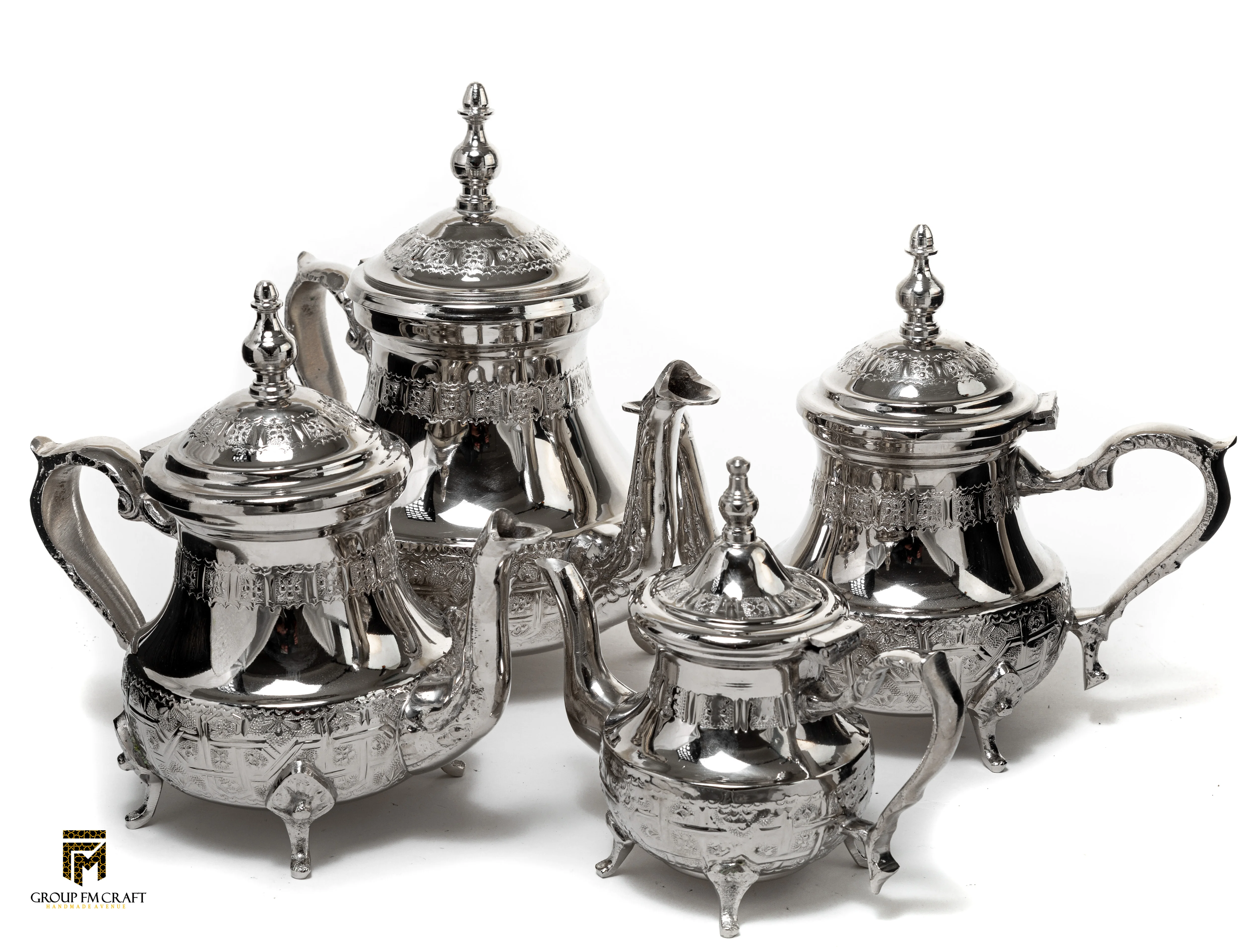 Amazing Arabic Teapot Handmade Moroccan Silver Brass Teapot Buy