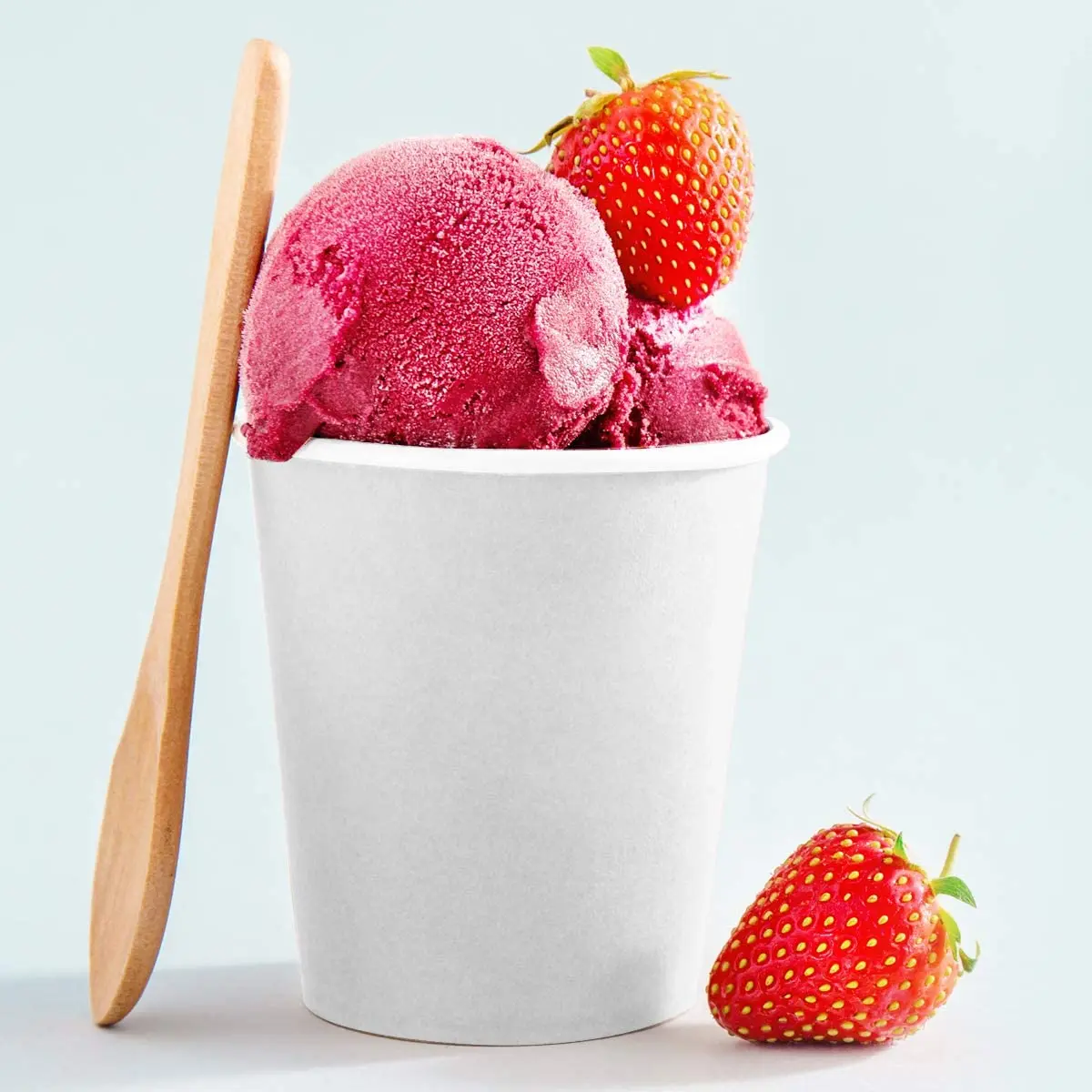 8 Oz China Disposable Paper Ice Cream Smoking Pipe Coffee Cup