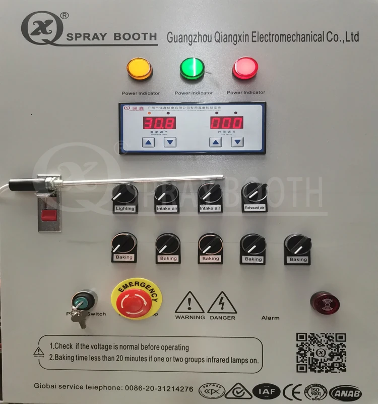 Автомобиль QX500A, одобренный CE, б/у, Окрасочный стенд