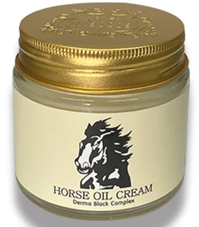 AEWAJIN Derma Black Horse Oil Cream - Anti-Aging, Moisturizing