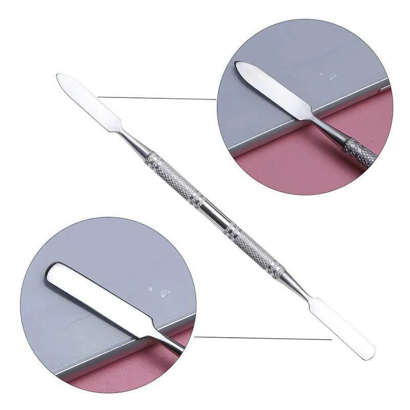 cuticle trimmer nipper nail polish remover cuticle pusher glass
