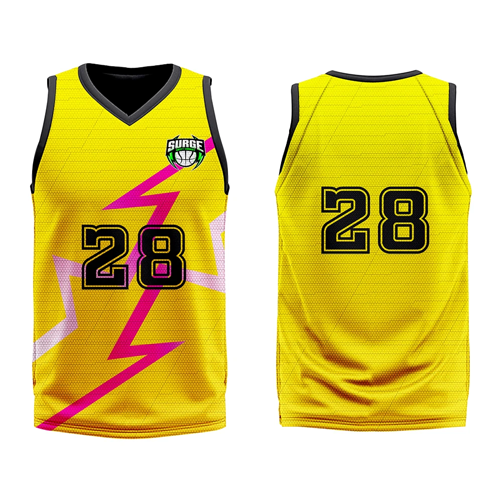 Source 100% polyester cheap reversible pink basketball jerseys with numbers  on m.