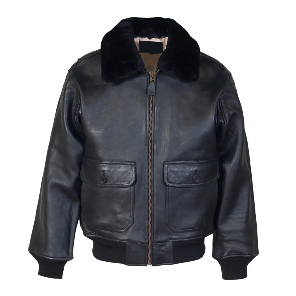 Spring and Autumn American Flight Jacket Male Manufacturer Directly Polishing Color Leather Jacket