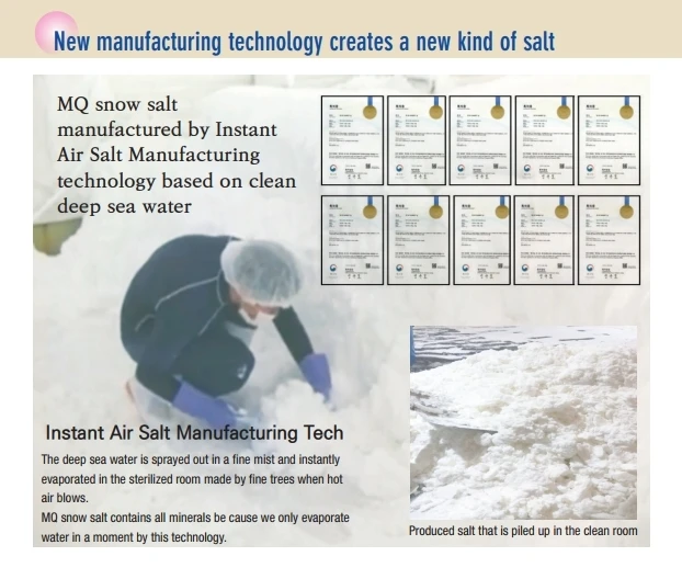 Premium With Natural Mineral Deep Sea Salt No Microplastics Mq Snow