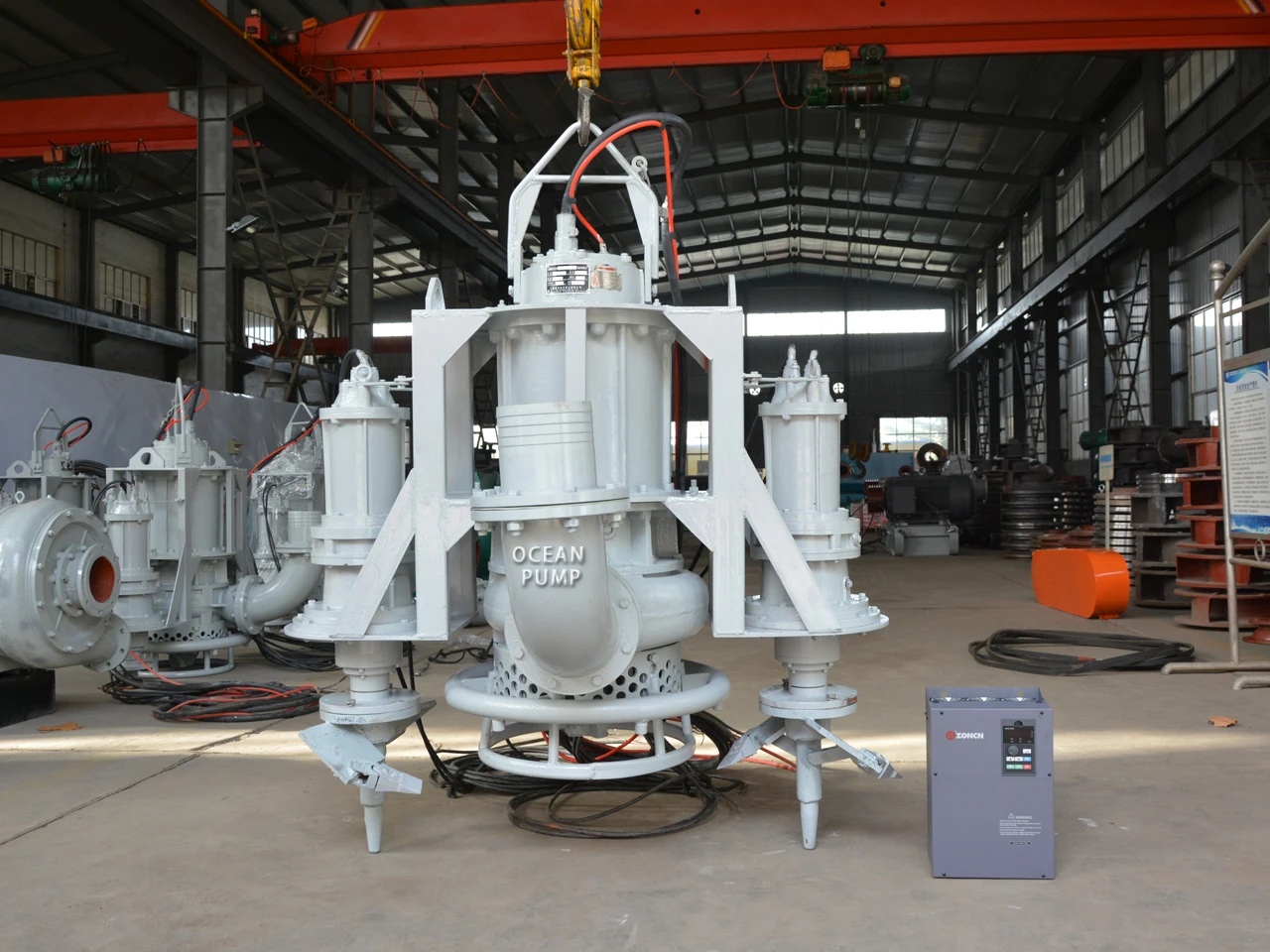 High Concentration Submersible Mud Pump Vertical Slurry Pump to Remove Silt From Pond