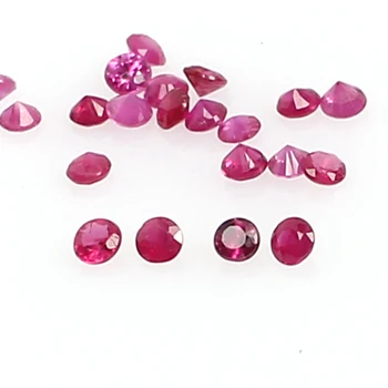Natural Ruby 1.80mm Round Cut 1 Cts