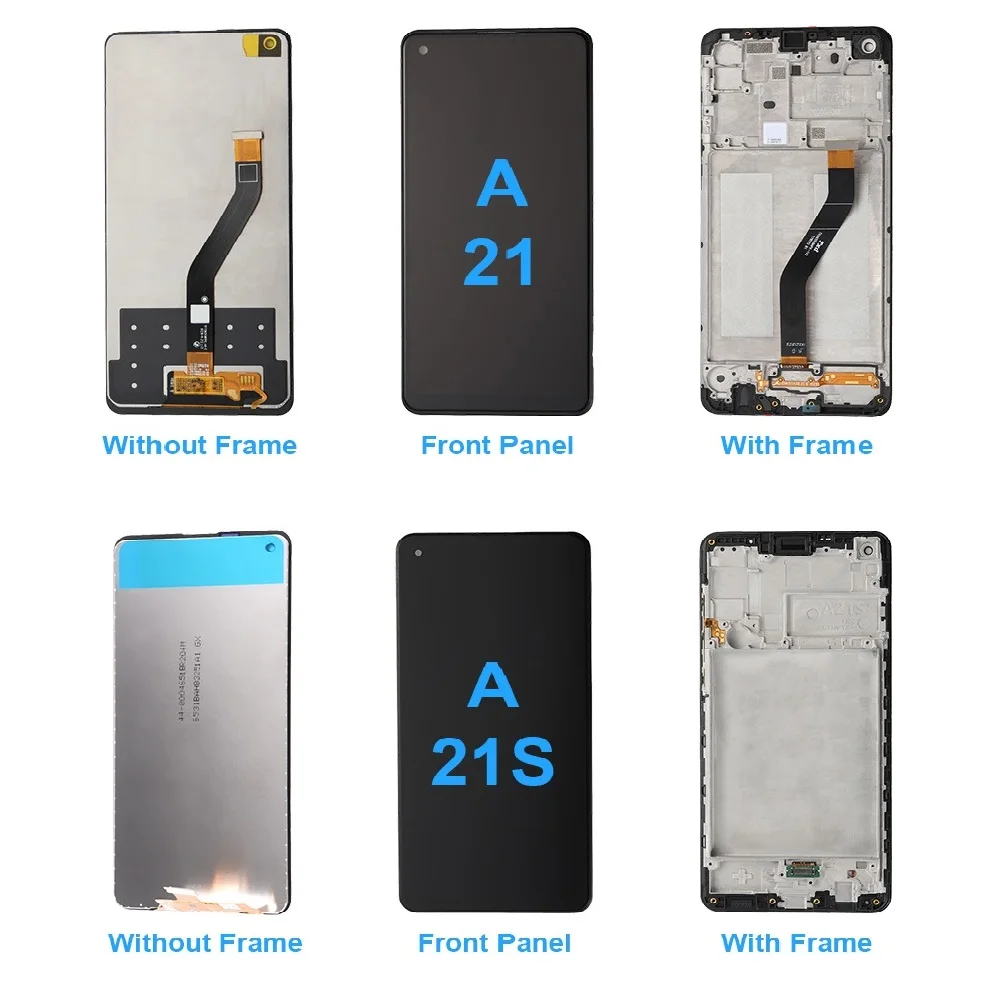 Wholesale Price OLED Cellphone LCD Screen for Samsung galaxy A21 A21S Lcd  Touch Screen Display with or Without Frame SK Incell