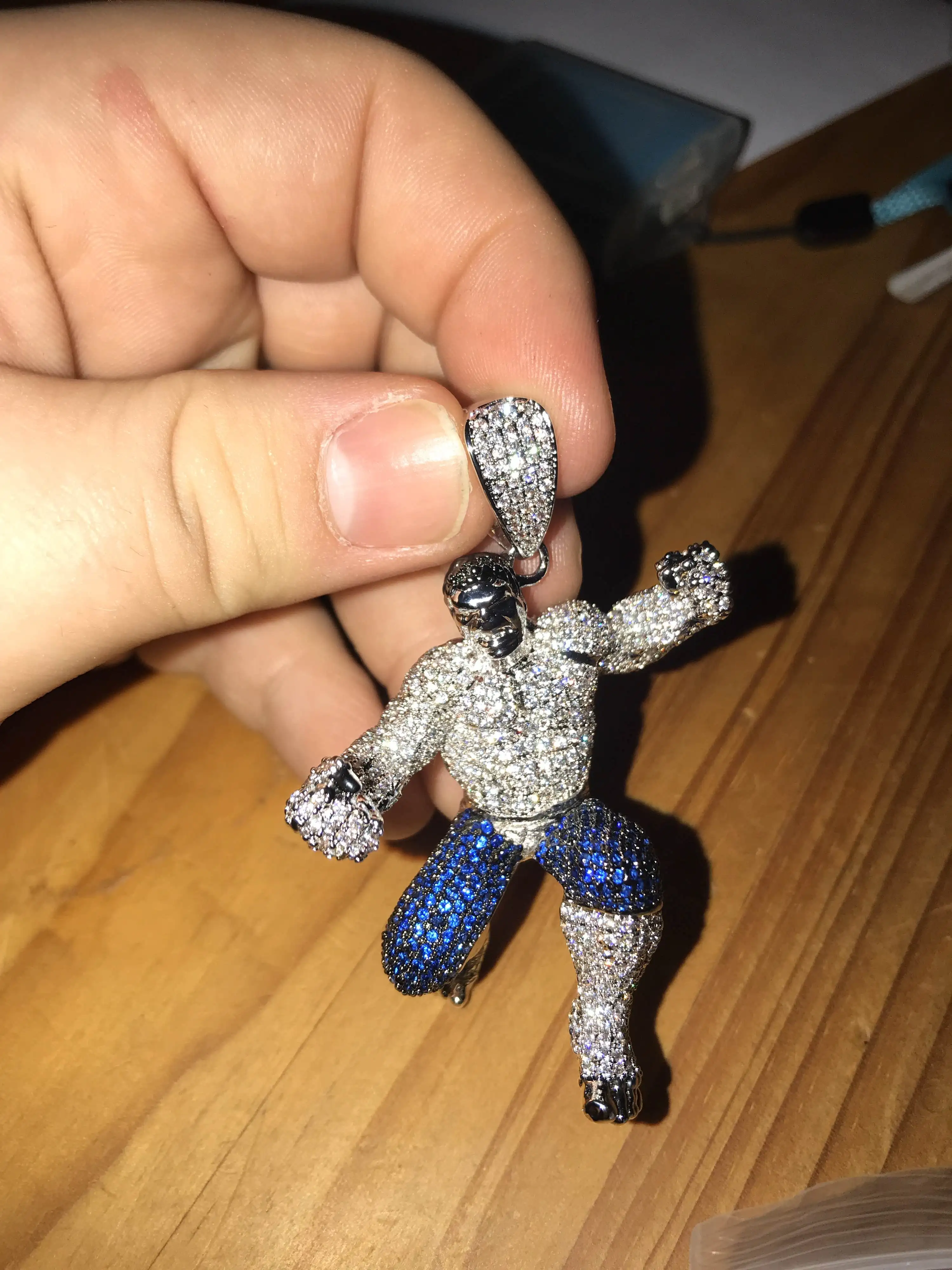 Hulk diamond sale pendant