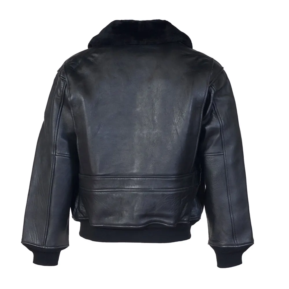 Spring and Autumn American Flight Jacket Male Manufacturer Directly Polishing Color Leather Jacket
