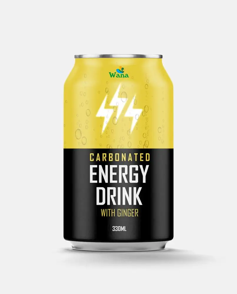 Частная марка Tiger Energy Drink со вкусом яблока в 330 мл короткой банке