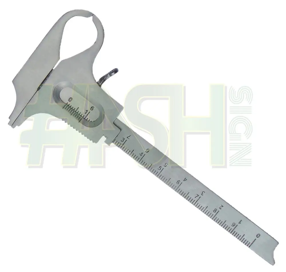 Boley Gauge Caliper Vernier Measuring Dental Orthodontic Lab Instrument
