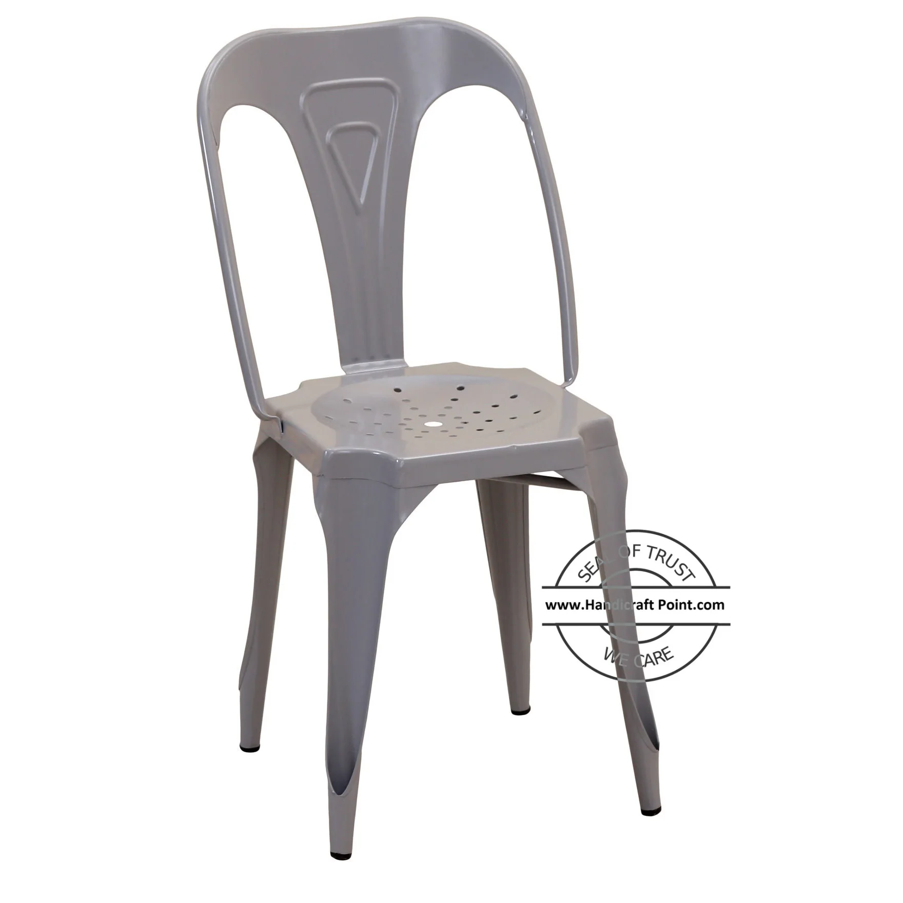 industrial powdercoated tolix outdoor chair