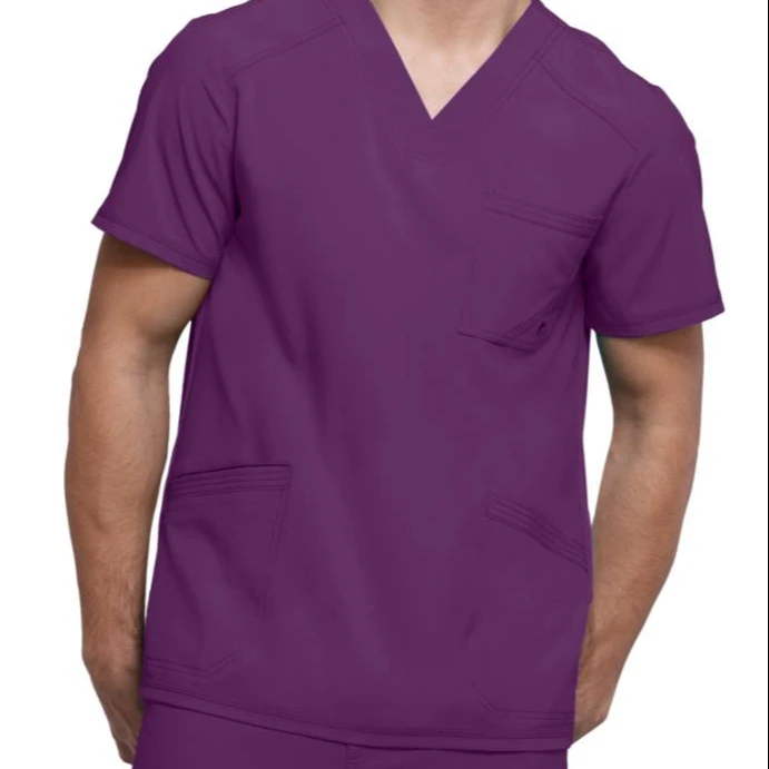 hospital uniform - v-neck top with certainty for