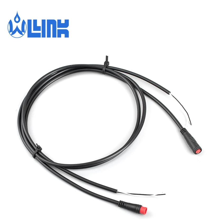 Водонепроницаемый Кабельный соединитель Julet 2/3/4/5/6/7pin для провода дисплея Ebrake электрические кабели электровелосипеда водонепроницаемый