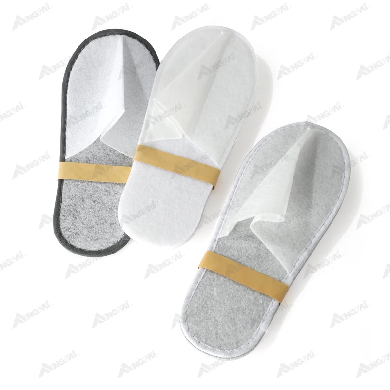 
 Экологически чистые тапочки для комфорта вашего пребывания в отеле или путешествии в самолете-завод OEM/ODM  
