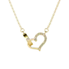 สร้อยคอผู้หญิง ทองเหลืองชุบทอง 18k