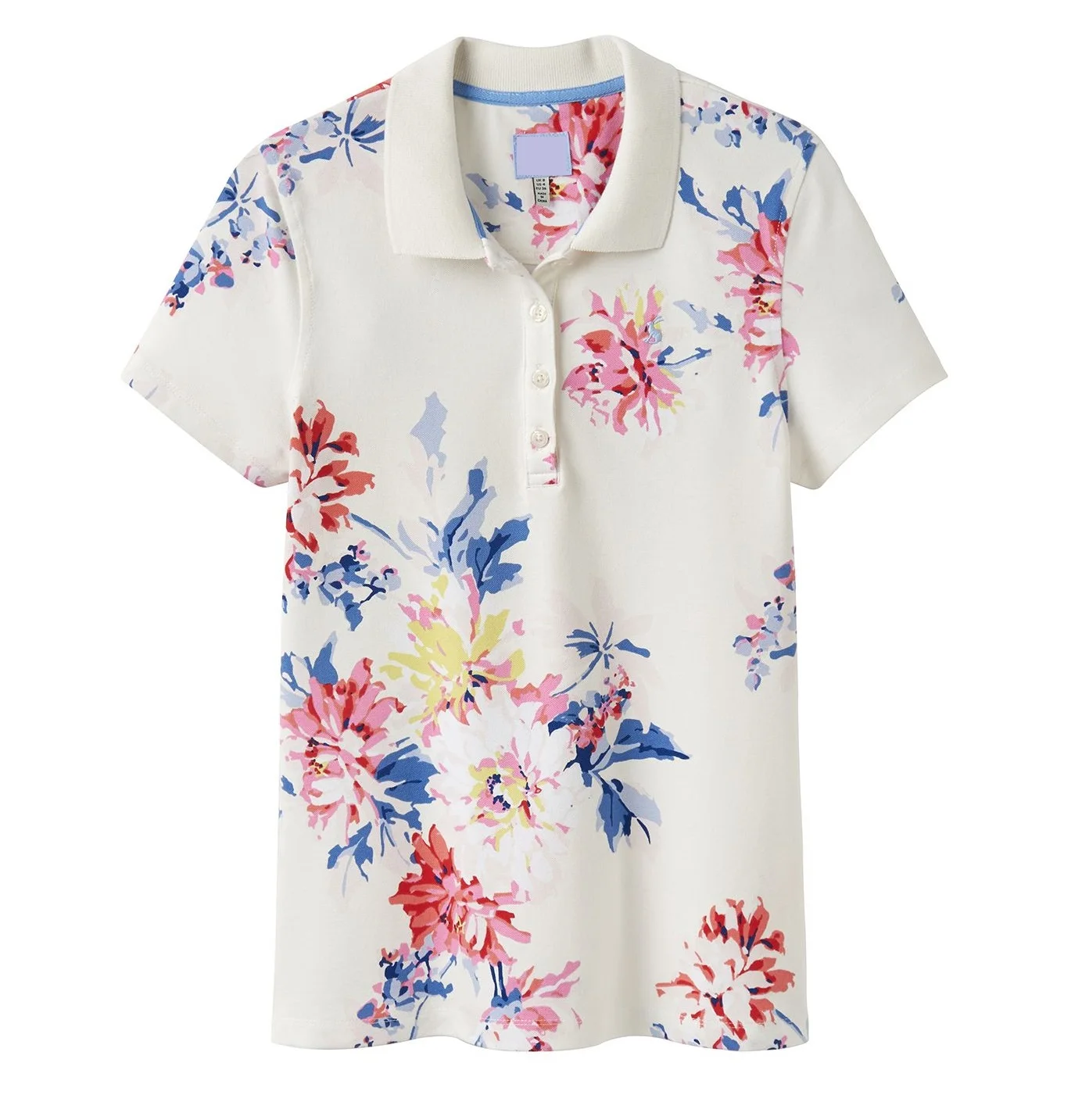 floral polo