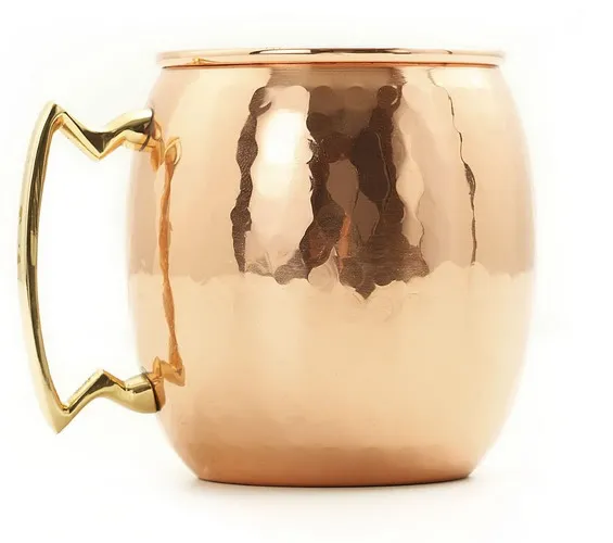 Antique Copper Hammered Mule Mug Engaged Designed 100 % Copper Moscow Mule Mugs for Home Hotel Restaurant
