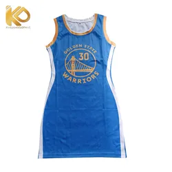 Wholesale Custom sexy white pink 24 basketball jersey dress for women fashion  uniform From m.