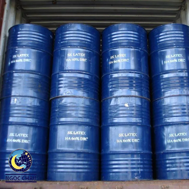 High Quality Natural Rubber Latex Ha 60 Drc From Vietnam Latex Factory