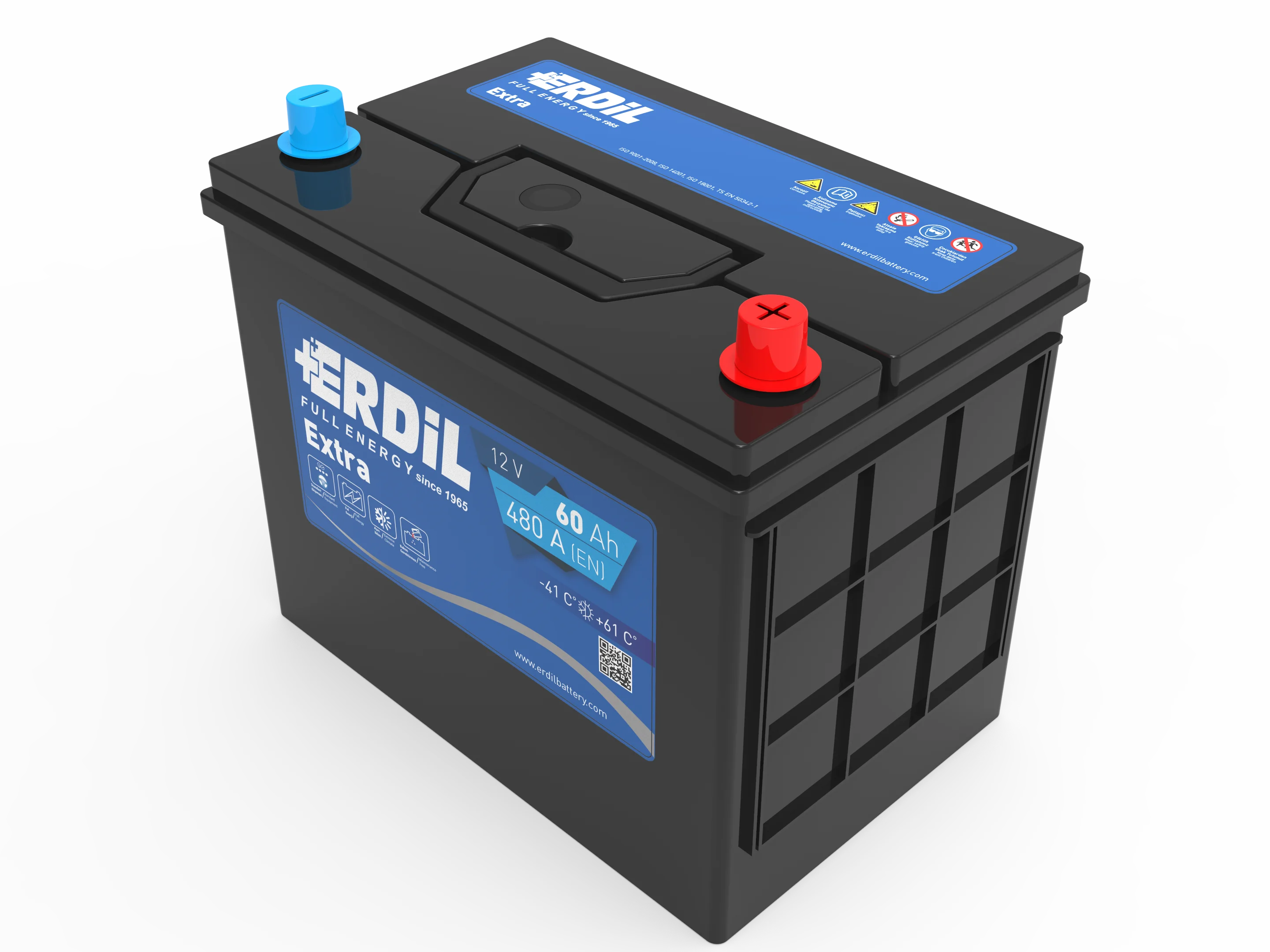 12v 60 Ah Jis D26 Car Battery "erdil Brand" Lead Acid Manufacturer Free
