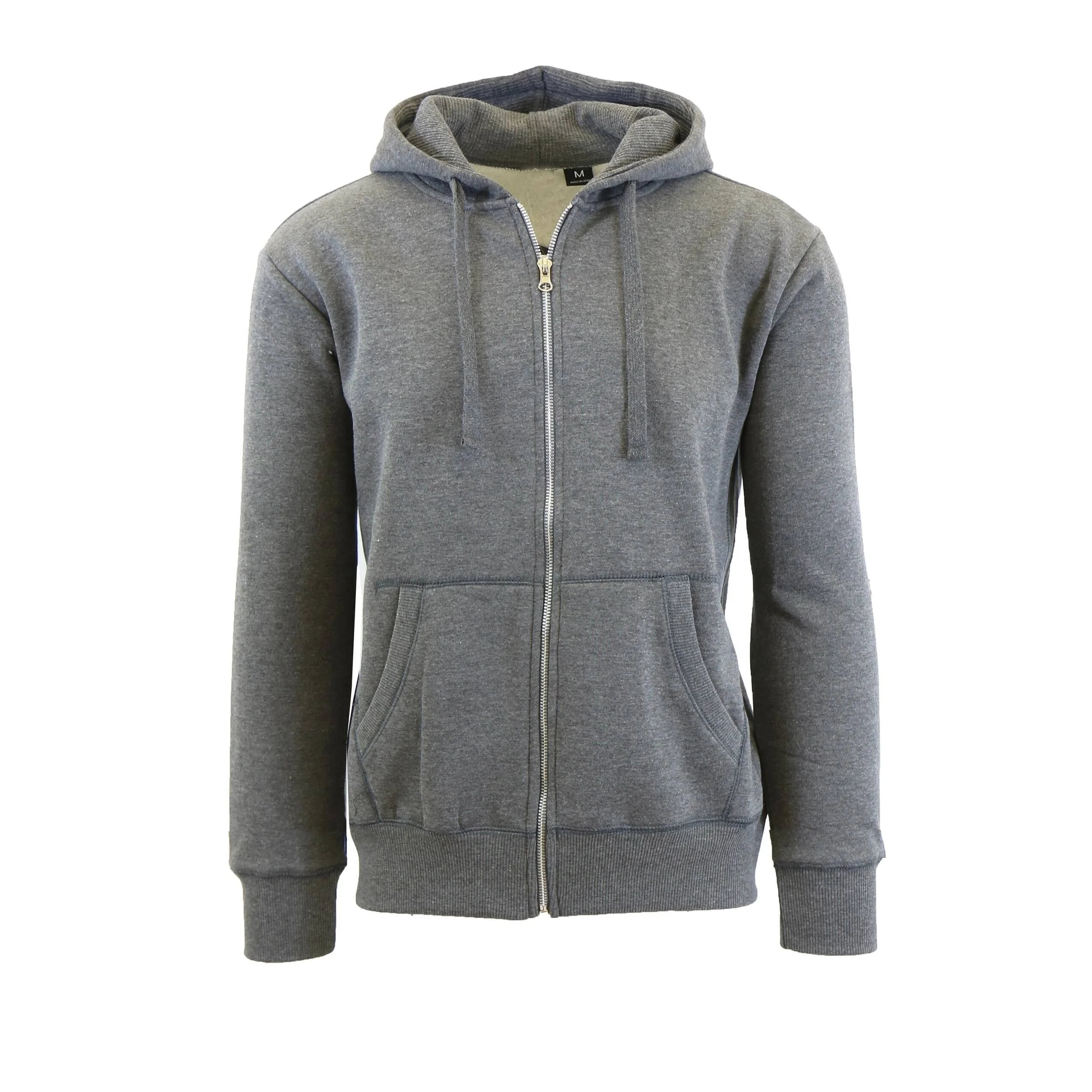 wool lined hoodie mens