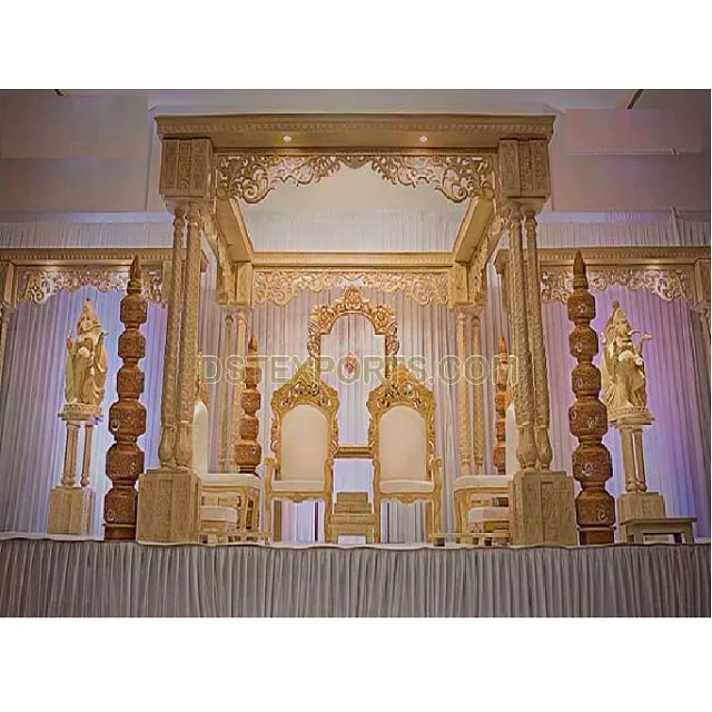 Traditional Triple Pillar Wooden Wedding Mandap Rustic Theme Double Pole Wedding Mandap Fiji Royal Maharani Wedding Mandap Set Buy Mandaps Mandap Dekoration Triple Saule Hochzeit Mandap Buhne Product On Alibaba Com