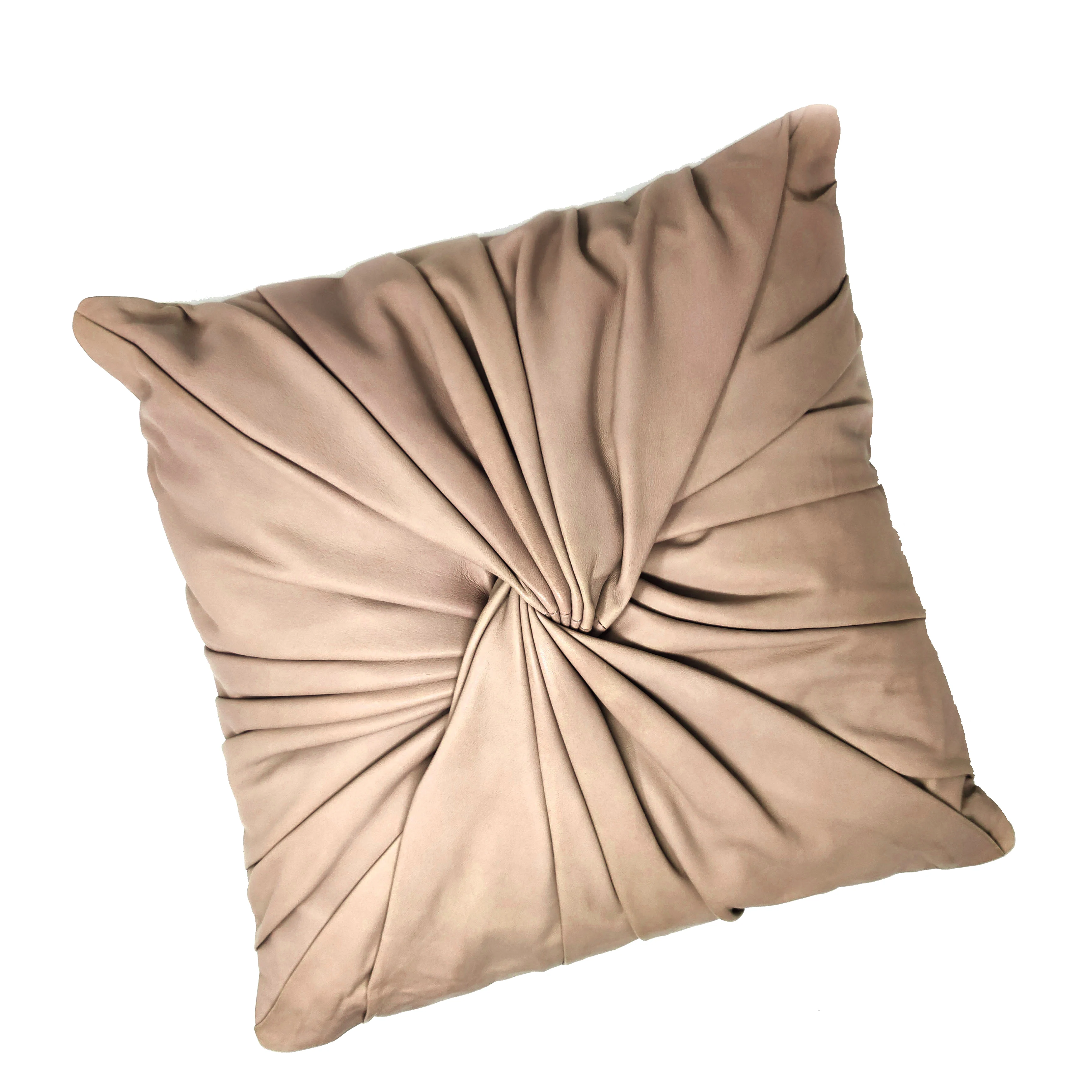 genuine leather pillows