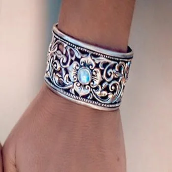 Top Quality Natural Rainbow Moonstone Gemstone Handmade Bracelet 925 Sterling Silver Jewelry