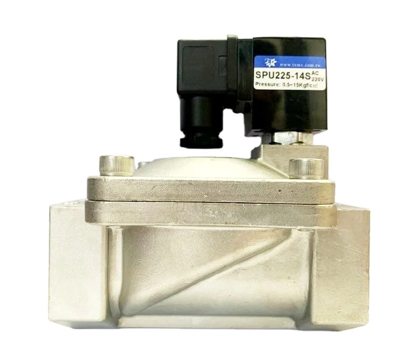 Best choice stainless steel SUS316 solenoid valve 1 1/4in, 1 1/2in, 2in