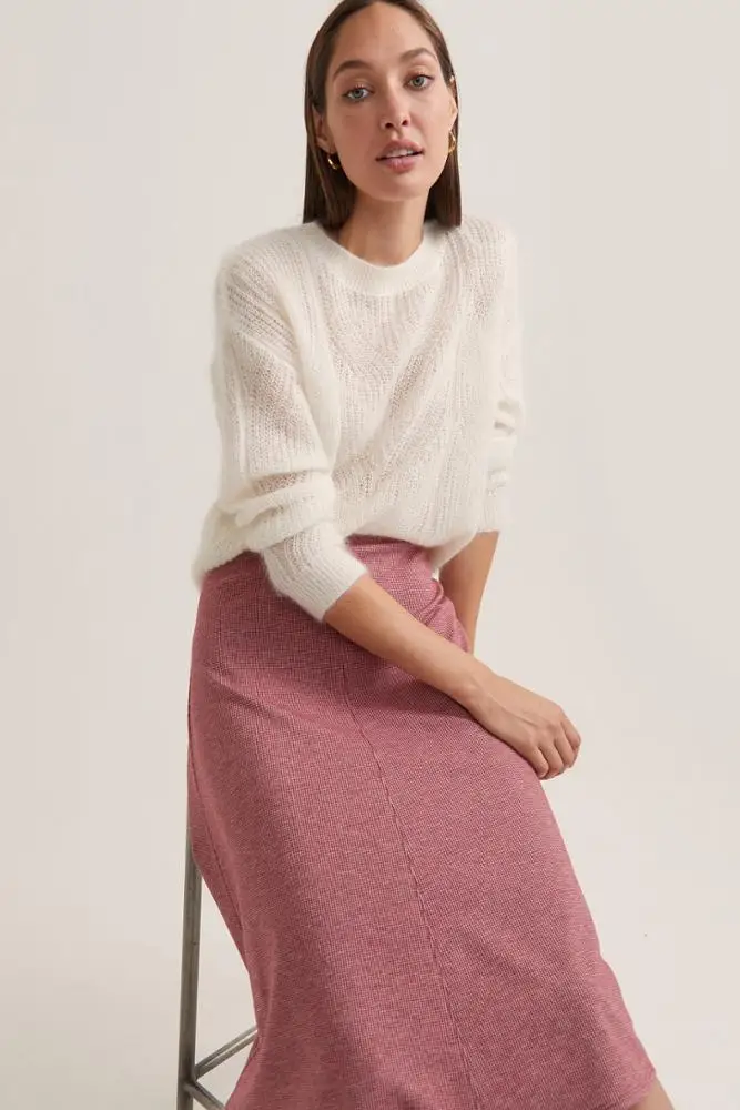 Lenina ♥ CALISTA woolen long skirt/追跡付 Skirts – Tagged 