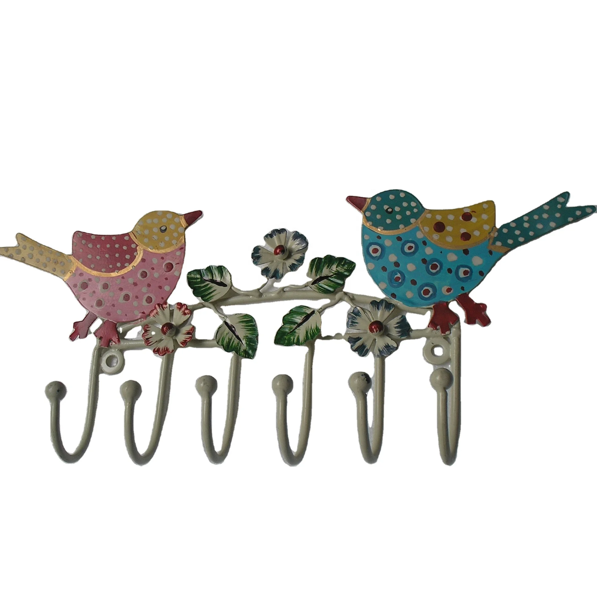 decorative bird wall hooks