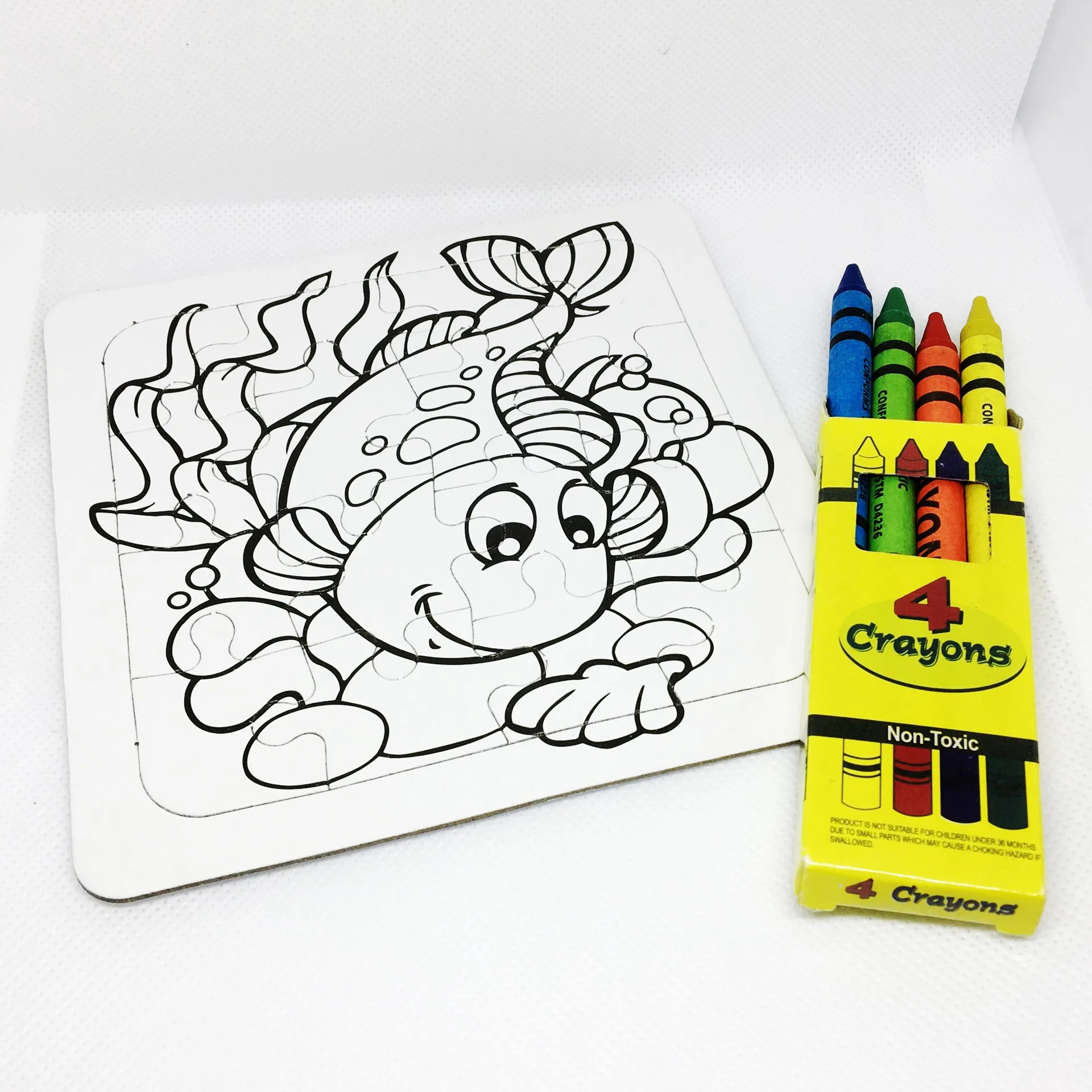 Download Diy Paint Cardboard Mini Jigsaw Puzzle With Crayon Set Buy Giveaways Party Gifts For Guests Party Favors For Kids Assortment Product On Alibaba Com