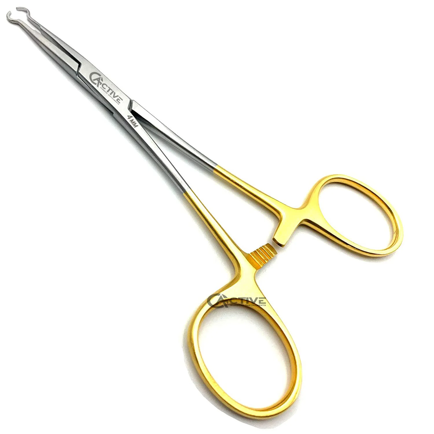 Stainless Steel No Scalpel Vasectomy Forceps Set Ring Clamp 14cm Nsv